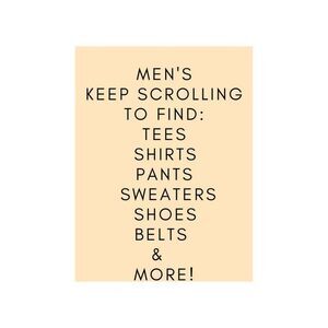 Men's All Categories!
